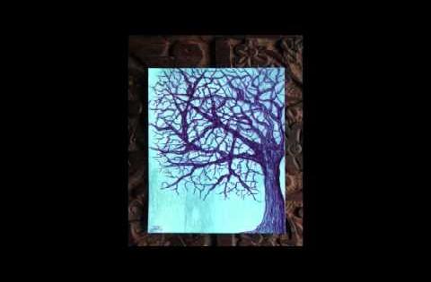 JadeeValleyGallery - Mini Tree Art - Original ACEO, ATC - indie artist - fine arts online