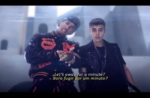Tyga ft. Justin Bieber - Wait For A Minute (Official Video) Legendado [With Lyrics On Screen] HD